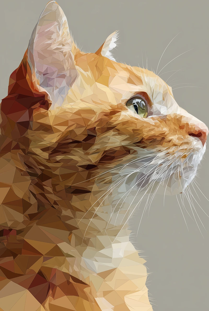 Welcome back - Beautiful cat illustration